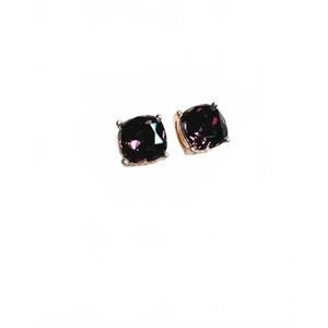 NEW WHITE LABEL women's simple studs earrings in purple